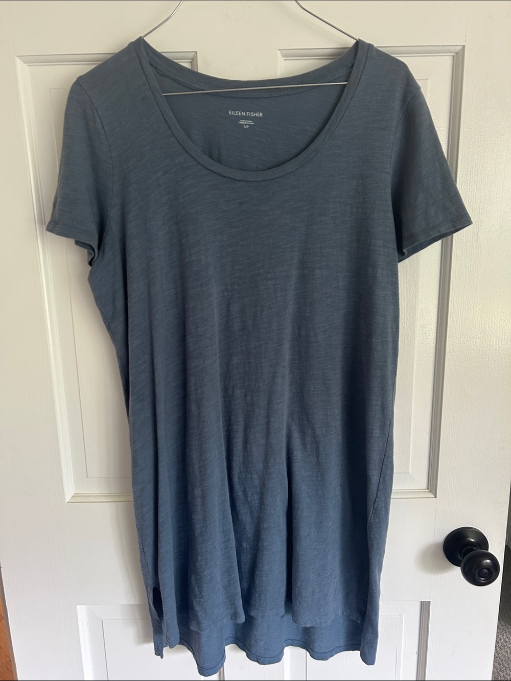 Eileen Fisher 100% Organic Cotton Tshirt dress
